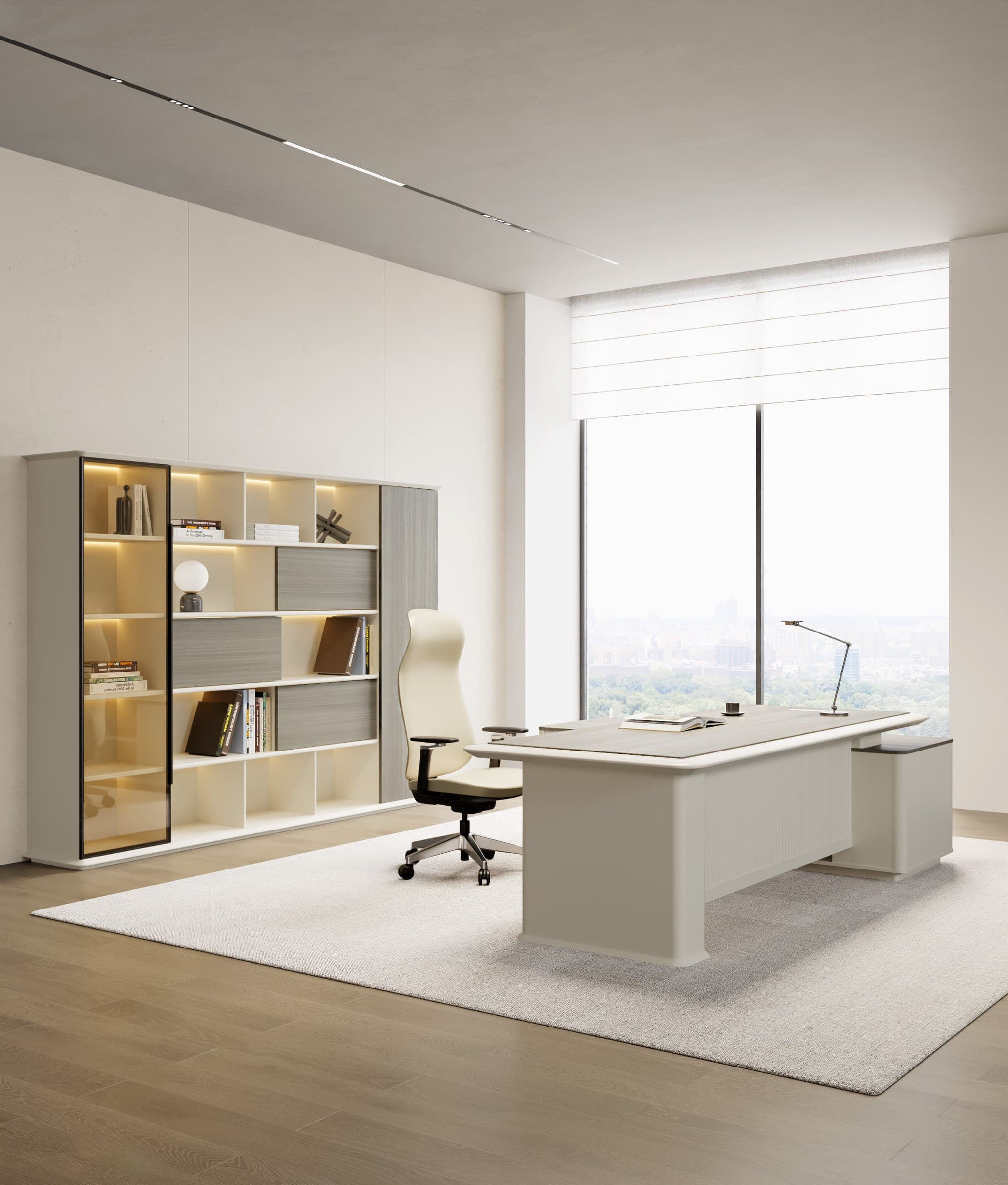 BURRIS-DE Executive Desk
