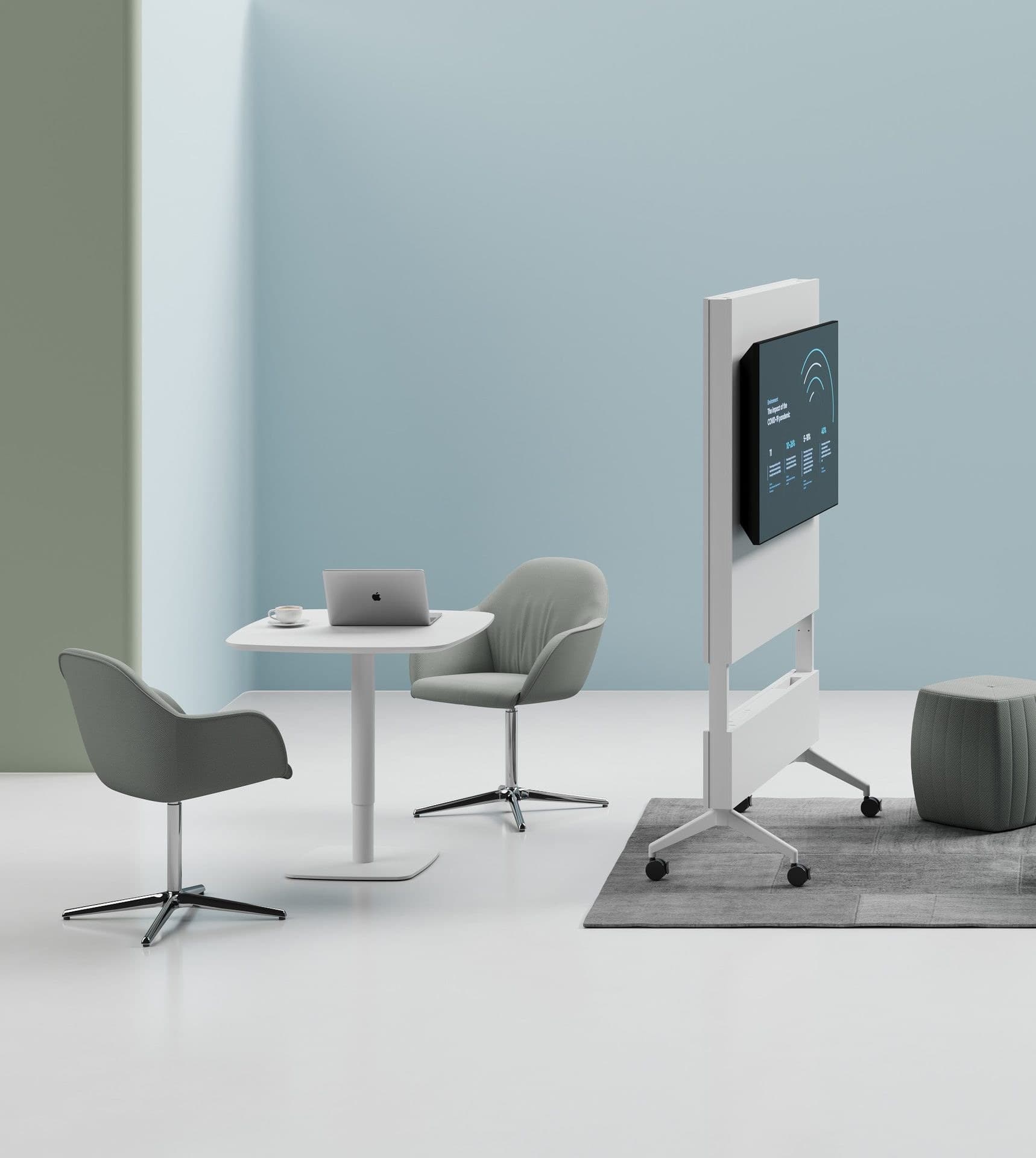 CLE-NTD Height-Adjustable Negotiating Table