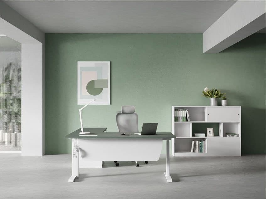 CLE-DA Height-Adjustable Executive Desk