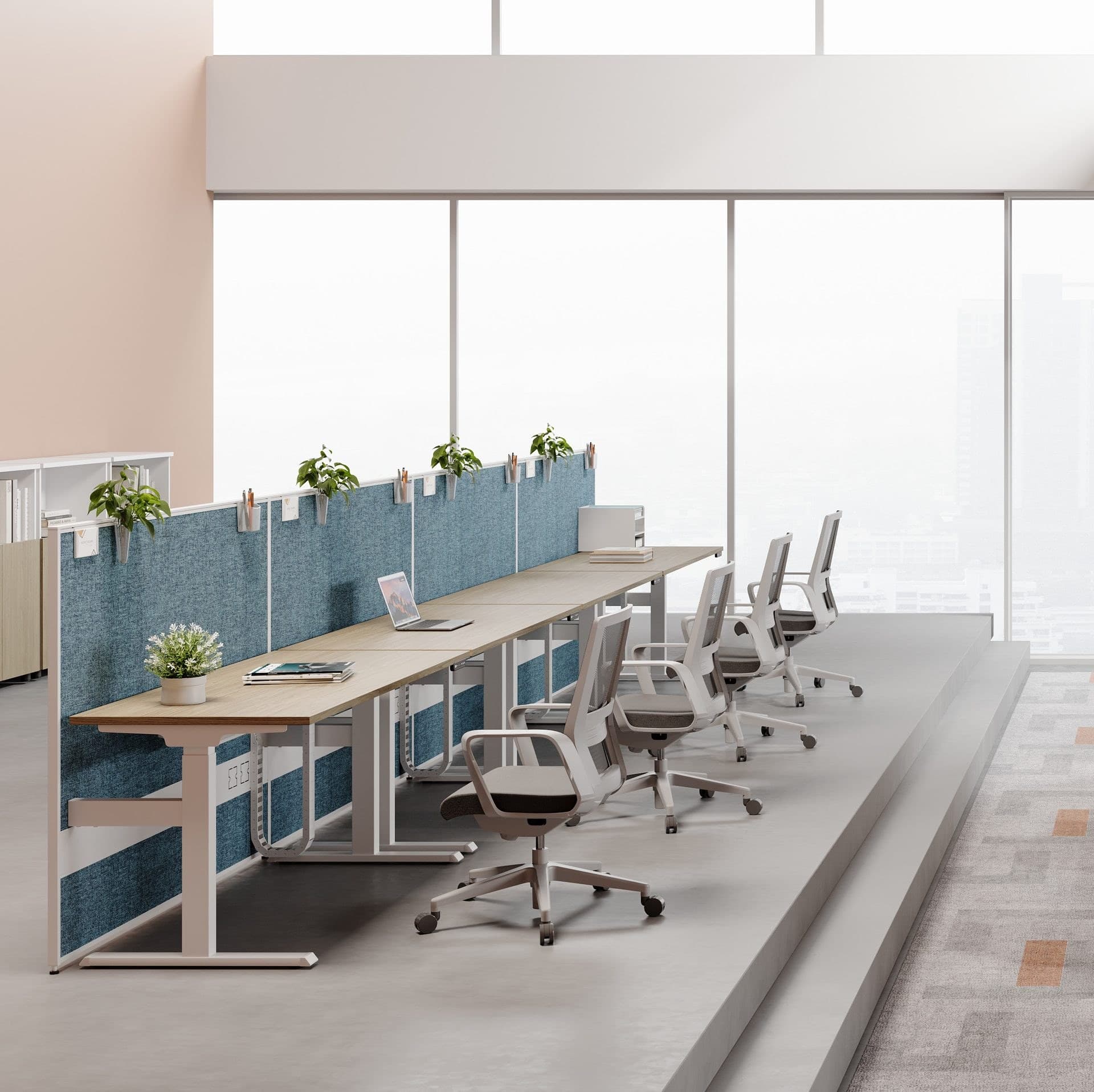 CLE-WTA-A2 Height-Adjustable Workstation
