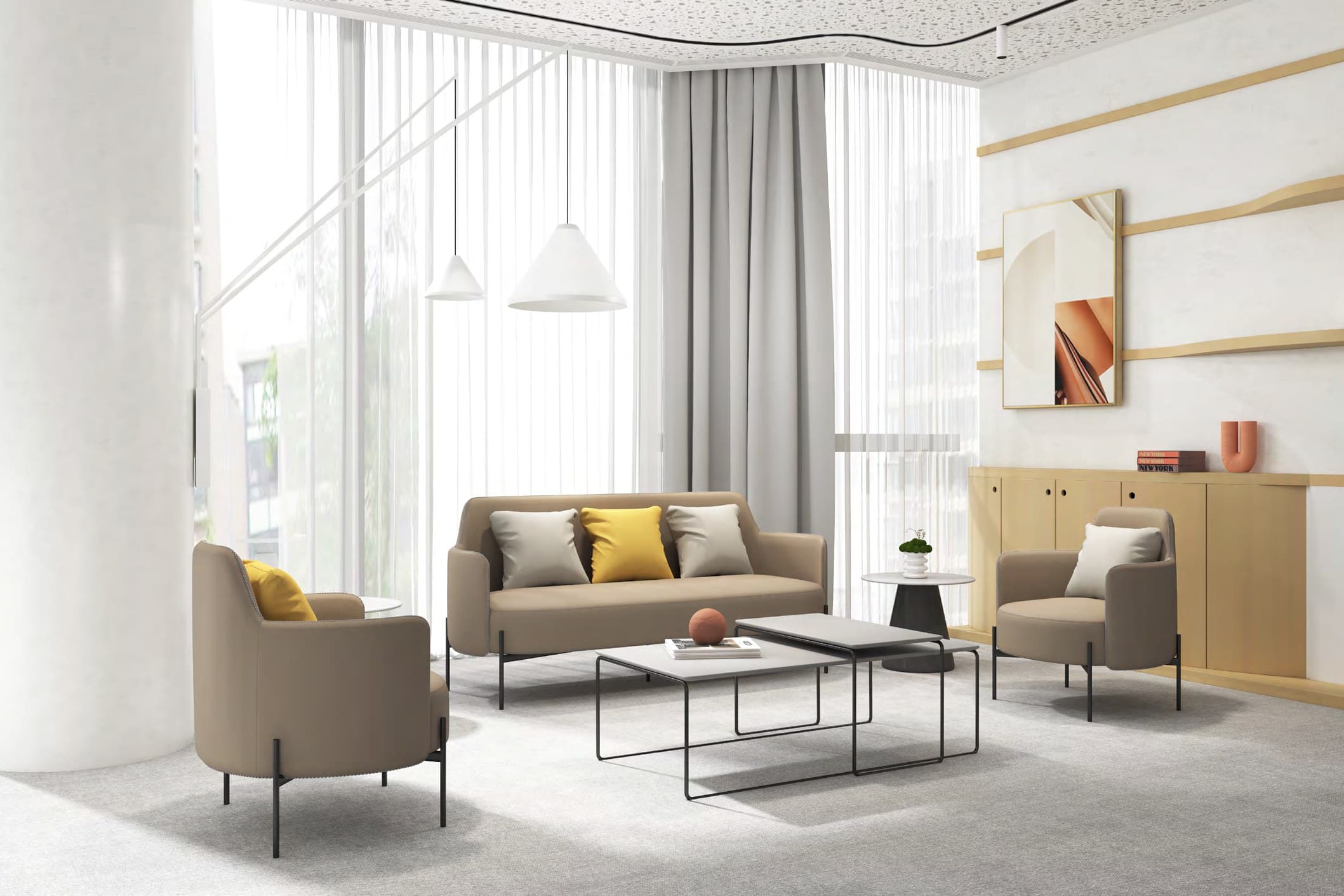 H-252 Public Sofa