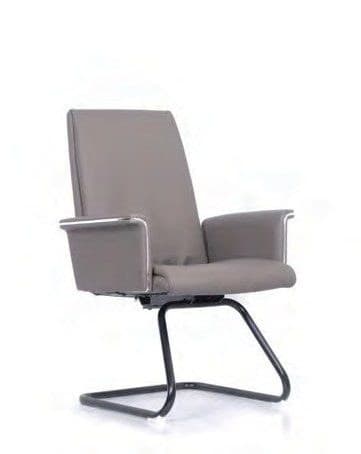 M-05BF Leather Visitor Chair