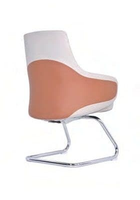 M-06BF Leather Visitor Chair