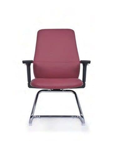 M-07BF Leather Visitor Chair