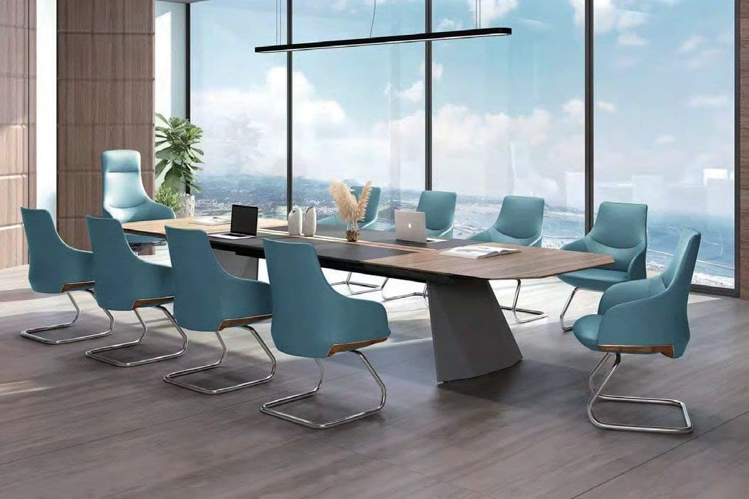 M-12BF Leather Visitor Chair