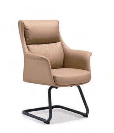 M-17BF Leather Visitor Chair