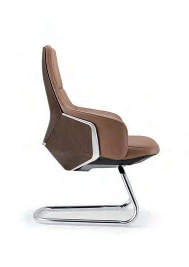 M-31BF Leather Visitor Chair