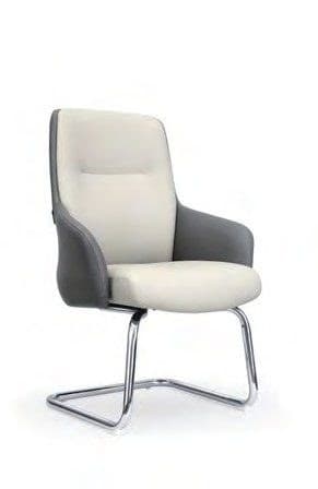 M-33BF Leather Visitor Chair
