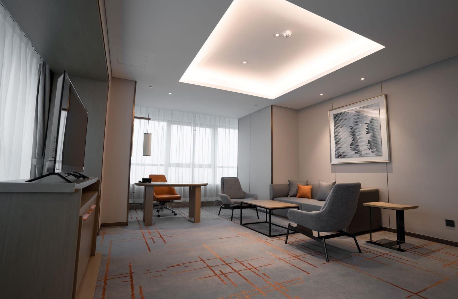 BA-01 Serviced Apartment Open-Plan Suite
