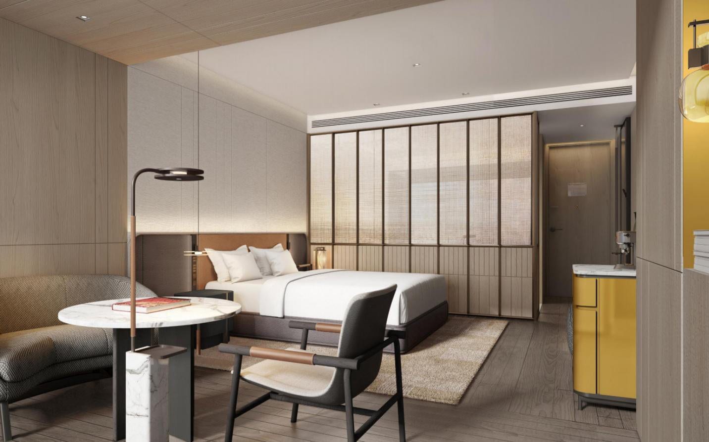 BA-04 Serviced Apartment Designer Room Set