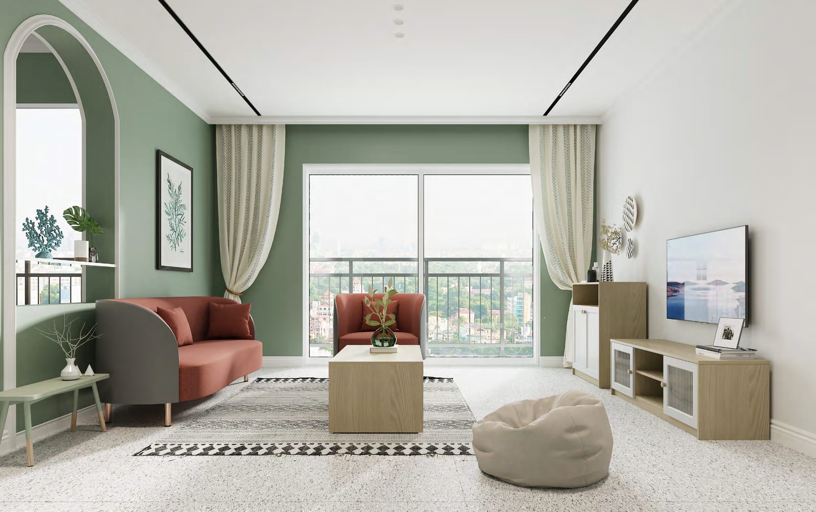 BA-11 RUIFENG Apartment Set