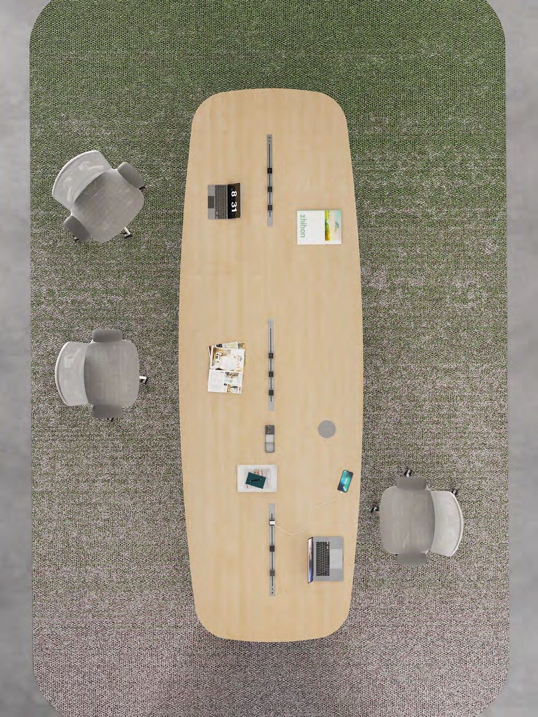 GRE-CTA-A3 Conference Table