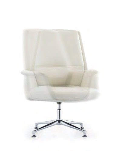 M-03BF Leather Visitor Chair