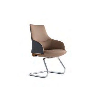 M-12BF Leather Visitor Chair