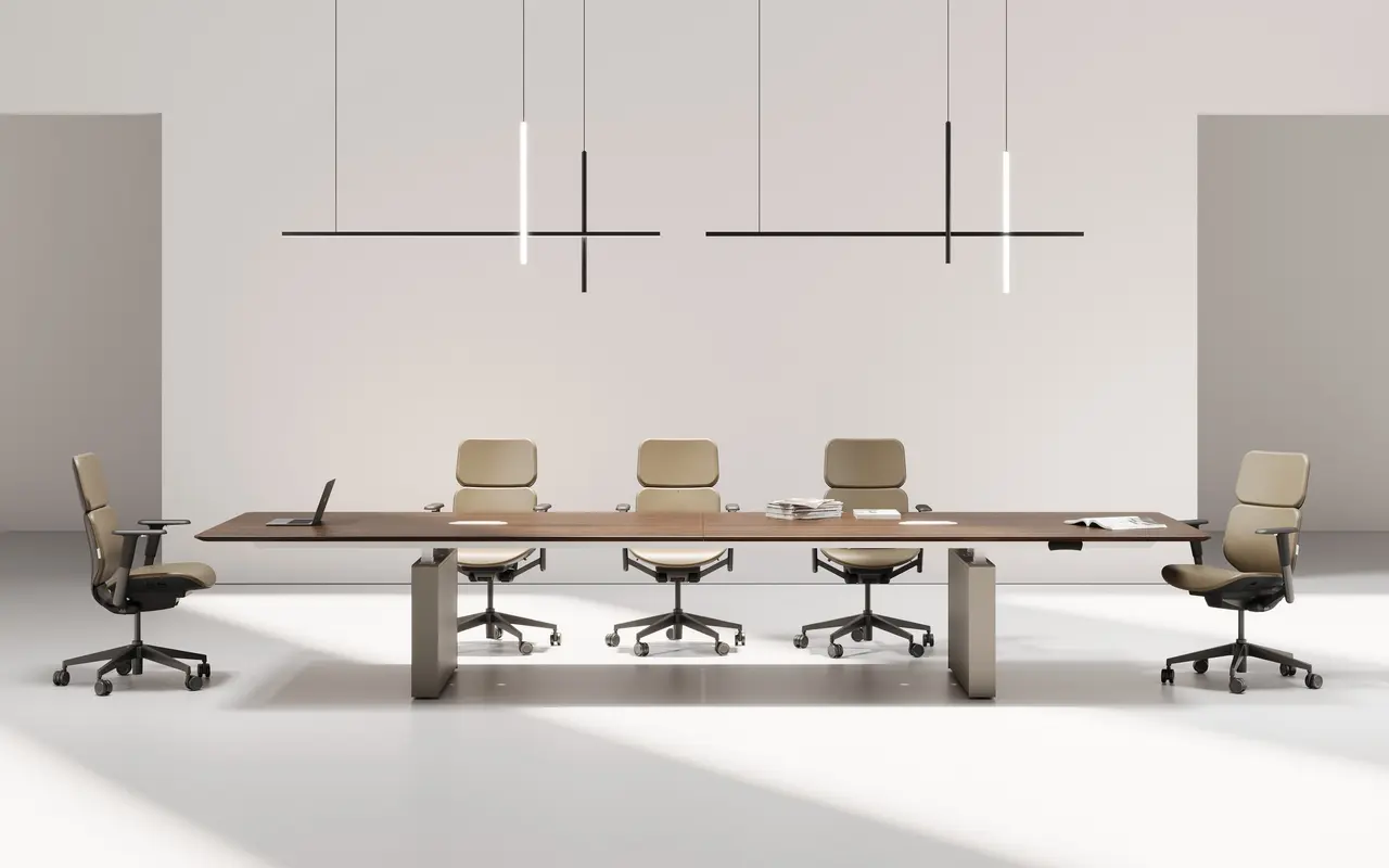 CLE-CTA-A2 Height-Adjustable Meeting Table