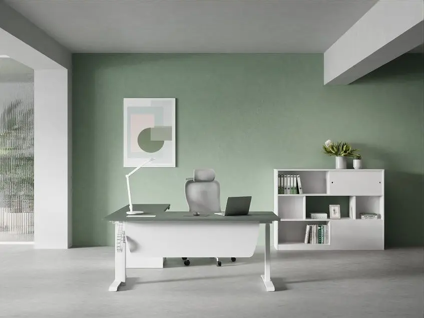 CLE-DA Height-Adjustable Executive Desk
