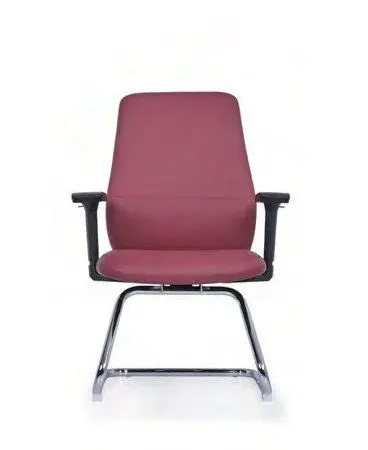M-07BF Leather Visitor Chair