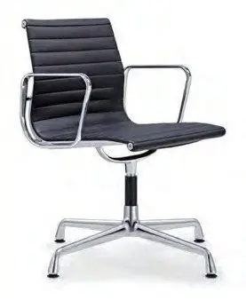 M-40GF Leather Visitor Chair
